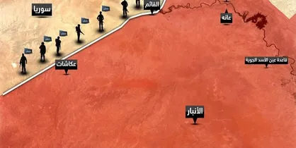 الحشد الشعبی از موفقیت عملیات پاکسازی مناطق نزدیک به مرز با سوریه خبر داد