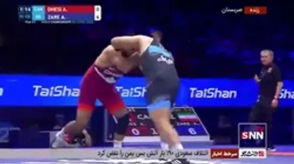 تاج برنزی بر سر پادشاه؛ زارع راحت و با اقتدار به برنز رسید