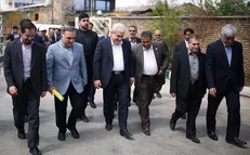معاون علمی و فناوری رئیس جمهور به همدان سفر کرد