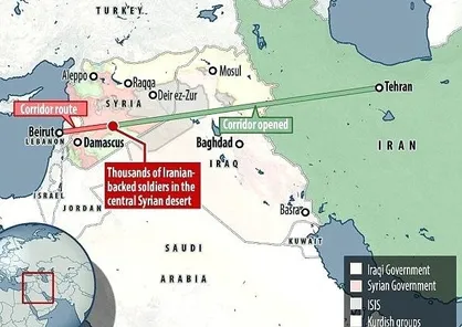 واشنگتن نگرانِ پل زمینی تهران به سمت دروازه های اسرائیل است