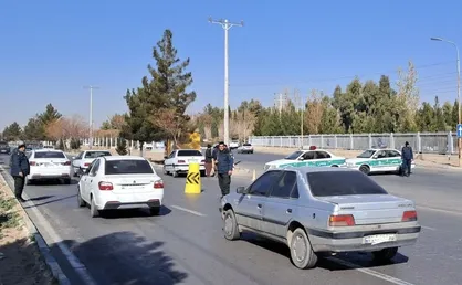 رصد ورودى و خروجى&zwnj;هاى شهر کرمان توسط ایست و بازرسی&zwnj;هاى پلیس
