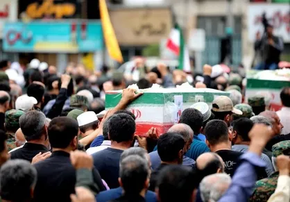 مراسم باشکوه تشییع پیکر شهید محمدمهدی مهدی&zwnj;پور قزوینی برگزار شد+فیلم