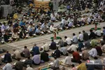 آیین ترتیل‌خوانی قرآن کریم در حرم حضرت معصومه(س)