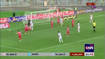 خلاصه نیمه اول دیدار پرسپولیس و ملوان در هفته هشتم لیگ برتر