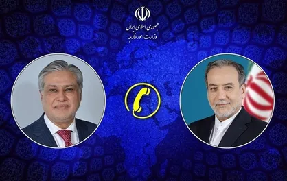 رایزنی وزیر امور خارجه پاکستان با عراقچی درباره تحولات منطقه