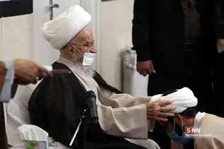 عمامه‌گذاری طلاب در میلاد امام حسین(ع)