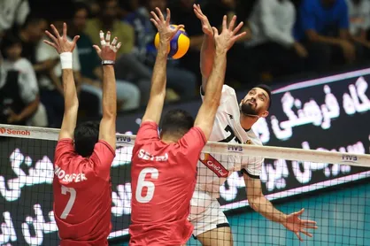 فولاد قهرمان والیبال ایران شد