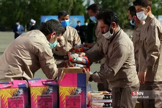 چهارمین مرحله کمک مومنانه سازمان بسیج مستضعفین