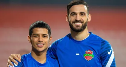 احمد نوراللهی و مهدی قائدی در ترکیب شباب&zwnj; الاهلی