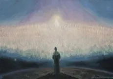 ملائک در شب قدر بر چه کسی وارد می‌شوند