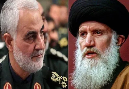 دست نوشت آیت الله فاطمی&zwnj;نیا در مورد شهید حاج قاسم سلیمانی و شهید ابومهدی المهندس