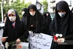 تجمع بر ضد تبعیض نژادی رژیم آمریکا
