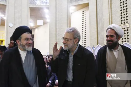 مجلس ترحیم همسر آیت الله سیستانی در تهران