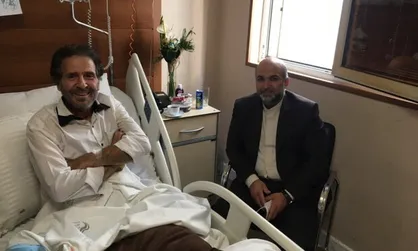 عیادت مدیرعامل صندوق اعتباری هنر از ابوالفضل پورعرب