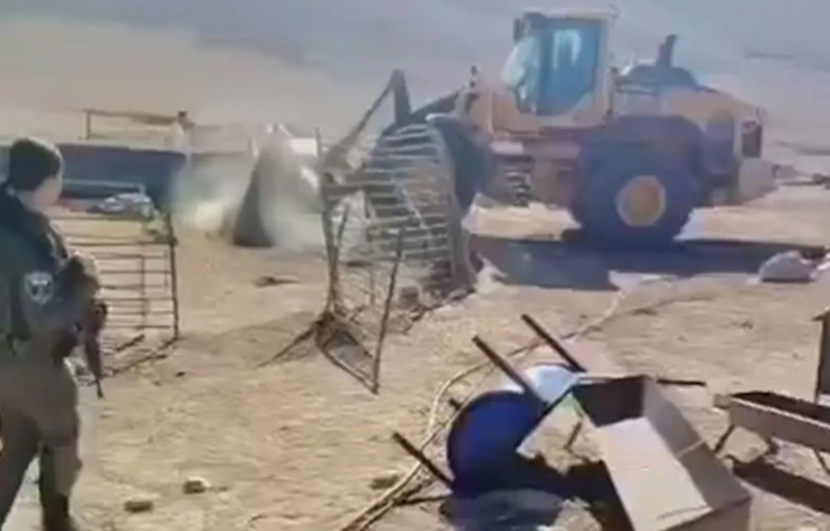 تخریب منزل شهروندان فلسطینی در جنوب الخلیل