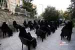 روضه خانگی در منزل دو شهید سانحه هواپیمای اوکراینی