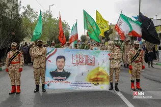  تشییع و تدفین پیکر شهید مدافع حرم «احسان کربلایی پور» در قم