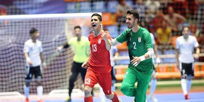 صعود فوتسال زیر ۲۰ سال ایران به نیمه نهایی قهرمانی آسیا