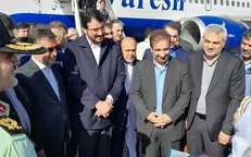 وزیر راه و شهرسازی وارد مازندران شد