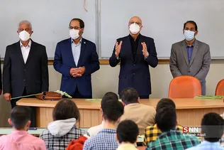  استقبال از دانشجویان دانشگاه تهران