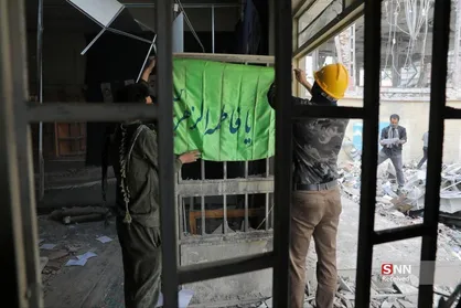 دانشجوی جهادگر بسیجی: هر کاری بتوانیم برای کمک به مردم آسیب دیده از تجاوز دشمن صهیونی_آمریکایی انجام می&zwnj;دهیم + فیلم