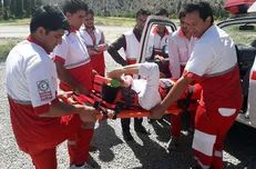 امدادرسانی به مصدومان ۲۲۸ حادثه نوروزی در استان اصفهان