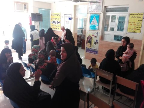اردوی جهادی دانشگاه علوم پزشکی بوشهر در روستای شول
