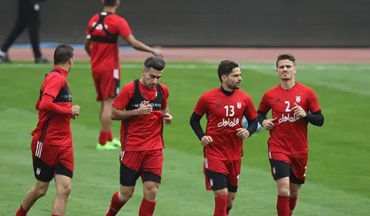 تمرینات تیم ملی فوتبال ایران با ۸ بازیکن برگزار شد+عکس