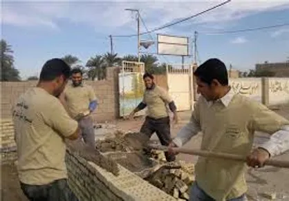 خدمت&zwnj;رسانی جهادگران دانشگاه زابل در روستای تحت عدالت و ملادادی
