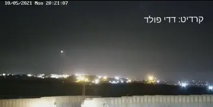 شلیک بیش از ۱۰۰ راکت از غزه به سمت فلسطین اشغالی