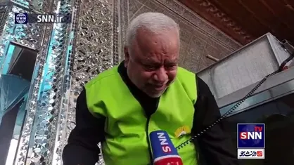 هر کسی دوست دارد کربلا برود دست راستش را بالا ببرد