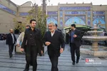 عباسعلی کدخدایی سخنگوی شورای نگهبان در مراسم ترحیم زهرا عبدالمحمدی خبرنگار فقید خبرگزاری فارس

