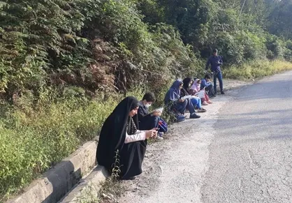 حل مشکل اینترنت دانش&zwnj;آموزان روستای بلوکات رودبار