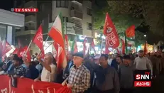 مرگ بر آمریکا و مرگ بر اسرائیل شعار دائمی مردم شهرکرد در راهپیمایی‌های شبانه + فیلم