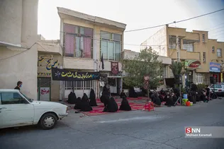 روضه خانگی در جوار خانه مادر شهید / قم