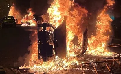 ادامه آشوب فرانسه در اعتراض به قتل نوجوان توسط پلیس +فیلم