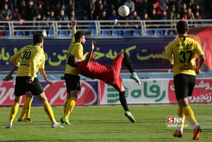 لیگ برتر فوتبال/ شهرخودرو مشهد 1- سپاهان اصفهان 1