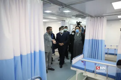 افتتاح بزرگترین بیمارستان سیار کشور با ۹۹ تخت و تجهیزات مدرن جراحی و پزشکی/ مخبر: نمی&zwnj;گذاریم تا سه ماه آینده مردم چیزی به&zwnj;عنوان دغدغه واکسن داشته باشند