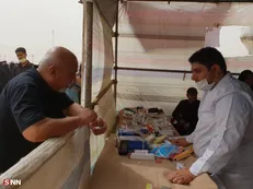 ۴۵ دانشجویی بسیجی دانشگاه علوم پزشکی شیراز عازم کربلا شدند+ عکس