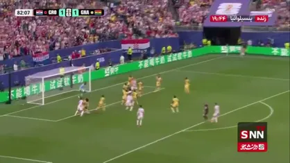 گل دوم&zwnj; کرواسی به غنا توسط نیکولا ولاشیچ در دقیقه ۸۳ / کرواسی 2 - 1 غنا