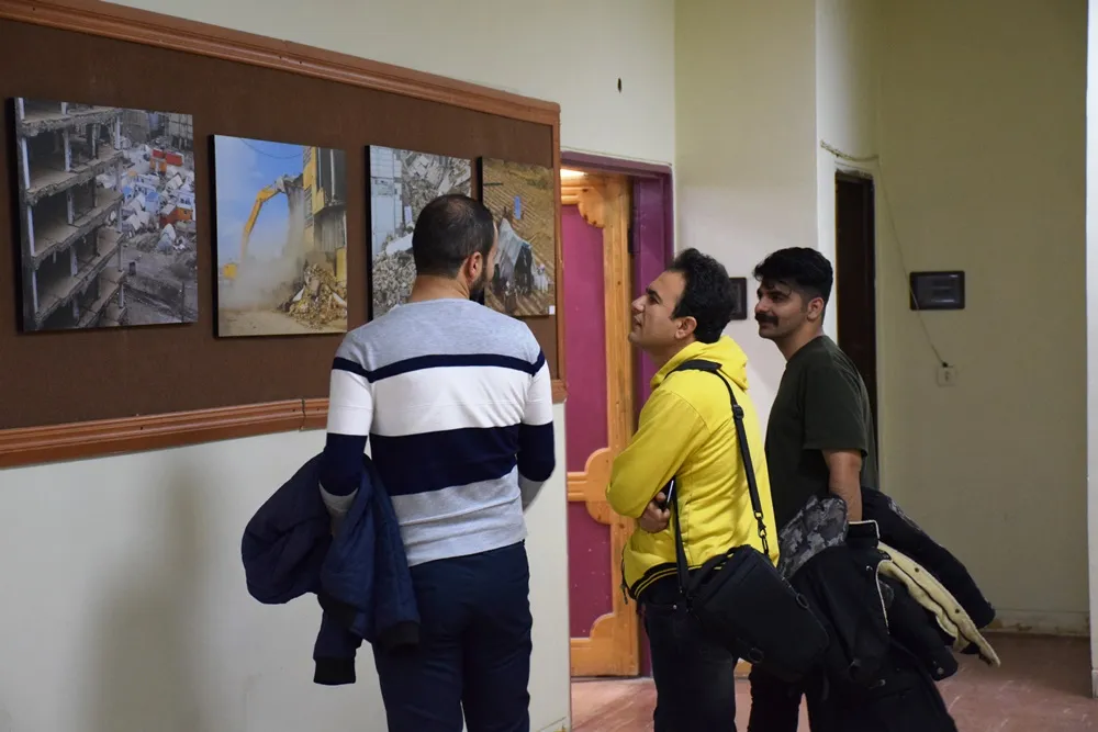 یادبود اولین سالگرد زلزله کرمانشاه در دانشگاه کردستان برگزار شد