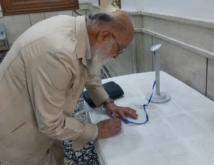 چمران رای خود را به صندوق انداخت