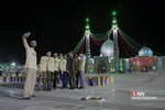 رزمایش کمک‌های مومنانه بسیج دانشجویی استان قم در مسجد مقدس جمکران