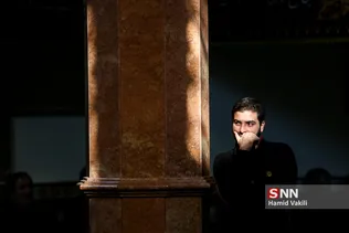 مراسم تشییع پیکر جهادگر دانشجو امیرمحمد اژدری در جماران
