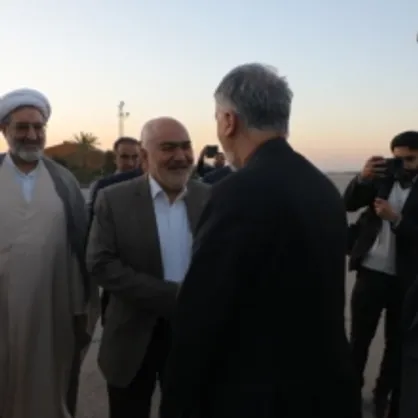 وزیر فرهنگ و ارشاد اسلامی با استقبال استاندار وارد خوزستان شد