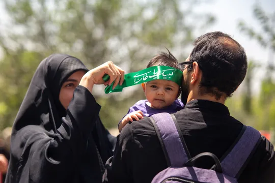 همایش شیرخوارگان حسینی در مصلی تهران