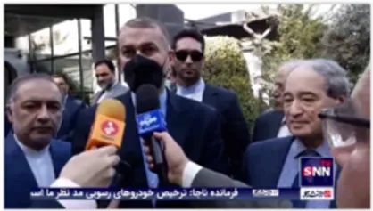 امیرعبداللهیان: ایران و سوریه به دنبال آن است که توافقات فی مابین را عملیاتی کنند