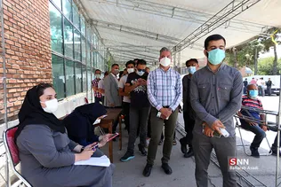بازدید علیرضا زالی از مرکز واکسیناسیون بسیج دانشجویی