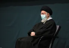 پنجمین شب عزاداری حضرت زهرا (س) با حضور رهبر انقلاب