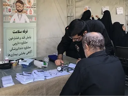 ۱۶۰۰ خدمت سلامت در مسیر پیاده&zwnj;روی جاماندگان اربعین حسینی ارائه شد